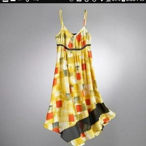 Vera wang multicolored dress (size s)
